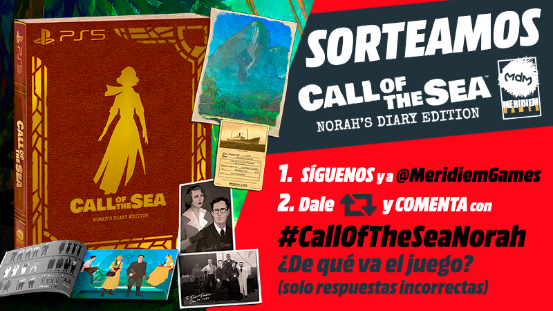 CALL OF SEA NORAH S DIARY EDITION – Jeu PS5 Neuf, Édition Spéciale, Aventure, Meridiem Games, PAL