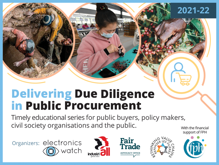 FairTradeFTAO's tweet image. 📅24 May 2022, 14:00-15:30 CEST

Join this webinar to discover:
👉the role of #PurchasingPractices of public and private buyers in #HREDD 
👉 the role of stakeholder engagement in developing these measures

Link to register: bit.ly/3MlG0DU