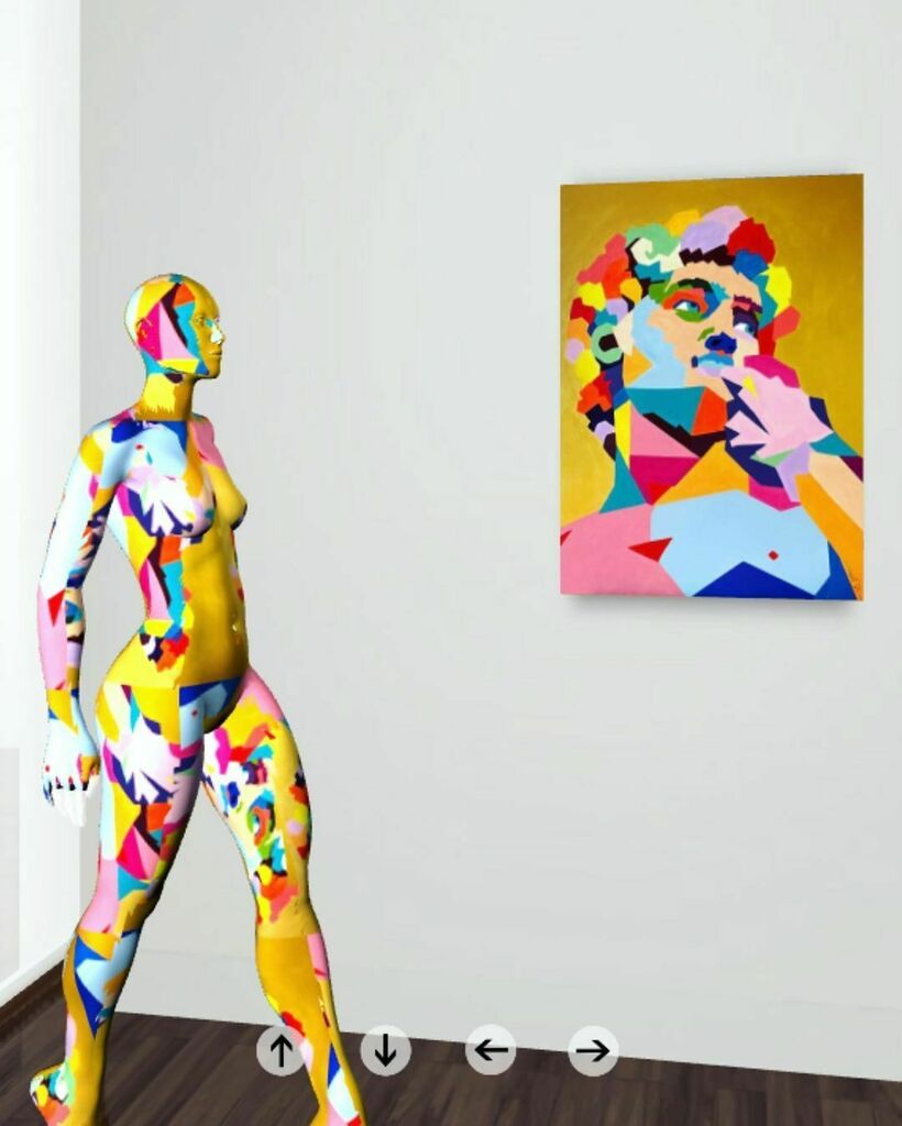 azzurralobello's tweet photo. Mostra Virtuale ArtNoise Seconda Edizione 2022 a cura di @makeartgalleryonline

In mostra fino a fine Maggio la mia opera David One Pop ❤️

Visita 👉🏻 https://t.co/wXefbQoz6V 😍

-

  #artistaitaliano #exhibitionopportunity #galleriavirtuale #artecontempo… https://t.co/oyXctQEYVB https://t.co/SC3qaWWvl9