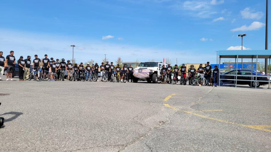 TamilGuardian's tweet photo. Tamil Canadian students hold bike-a-thon in memory of Tamil genocide victims

https://t.co/0luiAUofHr https://t.co/TAn564A36n