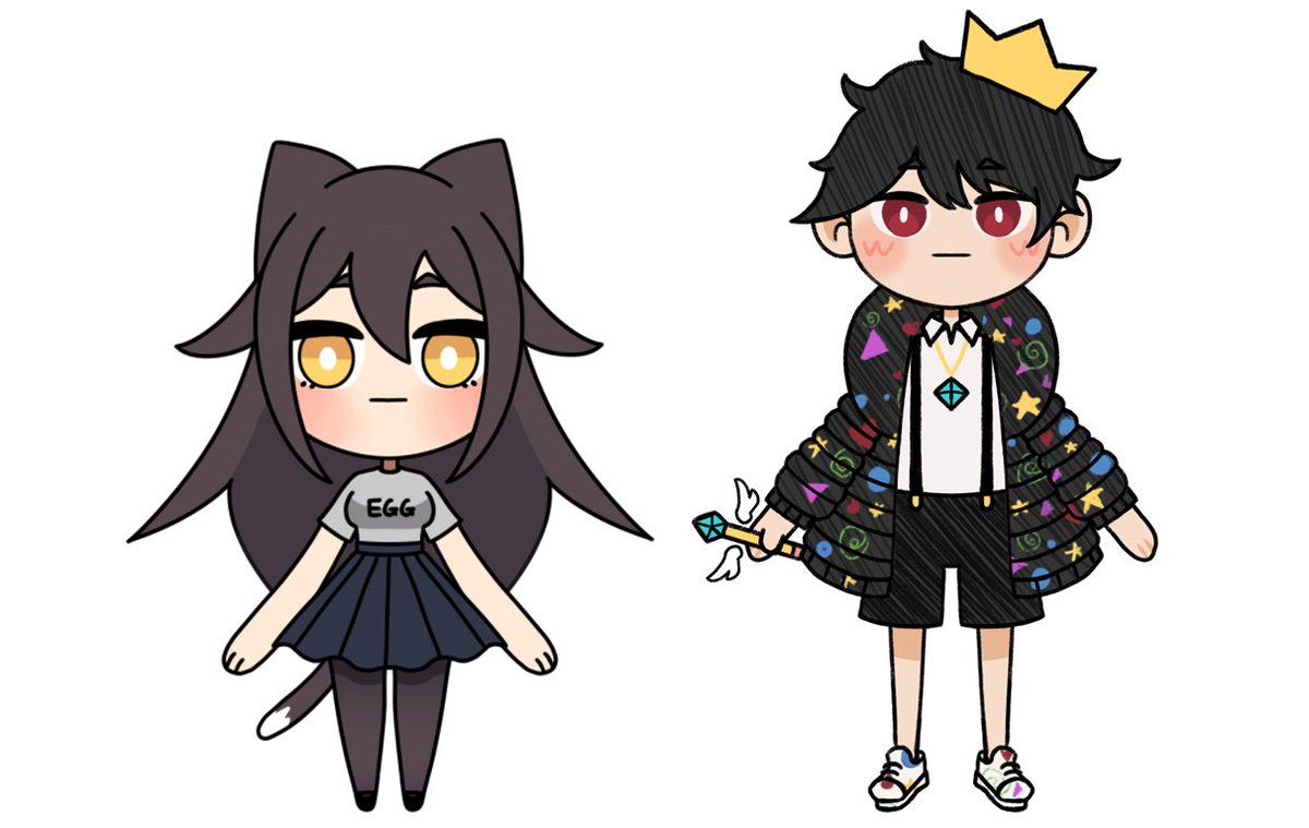 ohiyolko's tweet photo. Anyone interested in getting a full body chibi Live2D model+rig in one of these style for $200? 

3 Expressions/toggle items included

Feel free to DM for more questions
RT appreciated! #vtuber https://t.co/0hm7mqFXSz