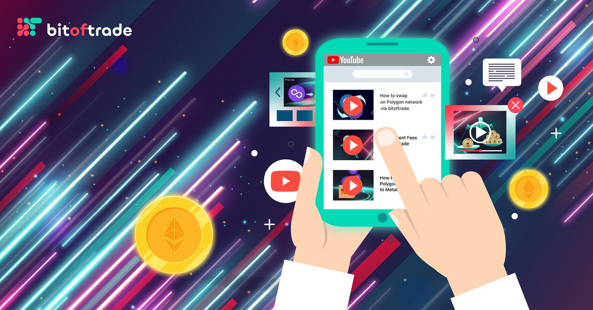 bitoftrade's tweet photo. On our YouTube channel you can check out the most up-to-date tutorials that quickly and easily explain to you the basics of #trading on our platform 🧐

https://t.co/8xNhISE6DI

#dex #noncustodial #crypto #nokyc #defi #cryptotrade #cryptomarket #anonymoustrading #daytrading https://t.co/0Pzlvpe2NN