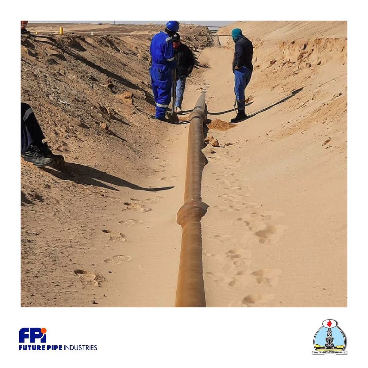 futurepipe's tweet photo. Future Pipe Industries delivers to the General Petroleum Company (GPC) who successfully operate its first phase of a Gas Pipeline in the Abu Senan area, located in the Western Desert in Egypt.
https://t.co/fYYNp4y1SF
#gaspipeline #futurepipe #wavistrong #grepipes https://t.co/auiU4DJiDb
