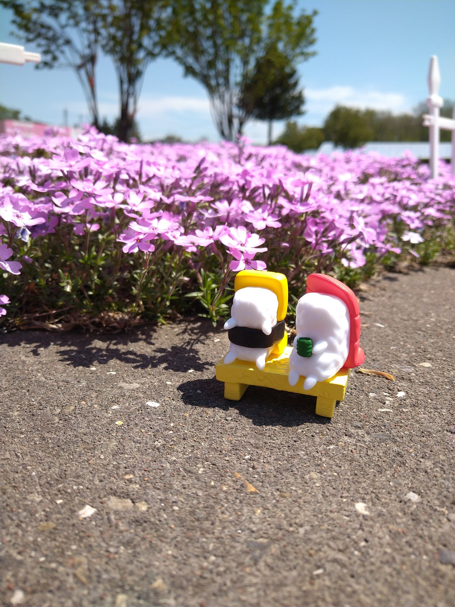 Chi アオイカメラ ひがしもこと芝桜公園にお花見してきました 遊覧車で丘の頂上まで登れて大満足です ピンク の鳥居も可愛かったです ひがしもこと芝桜公園 シバザクラ ピンク鳥居 活きてま寿司 T Co Argulpylmw Twitter