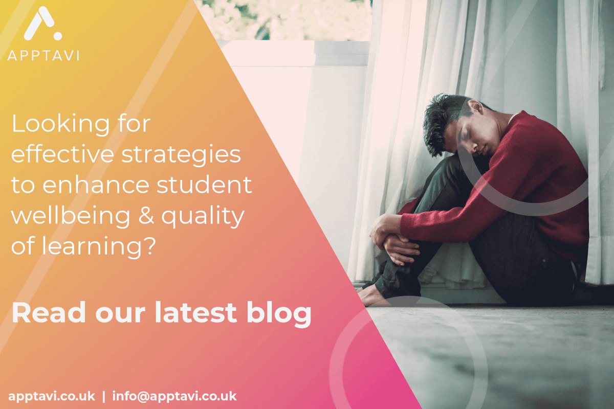 apptavi's tweet photo. Have you noticed the severe impact of the pandemic on student behaviour, development, and well-being?  

Read our blog to find out what learners themselves have highlighted as the most effective strategies - and how Apptavi Tools are designed to help.

 https://t.co/ytBsuak0wc https://t.co/vKcnSByEqq