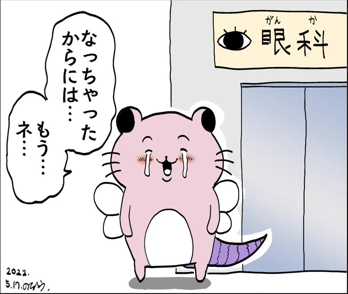 最近左目がおかしいので眼科行ったら白内障だって診断された…。
凹むけど今更どうこう言ってもしょうがないし、なっちゃったからには…もう…ネ… 