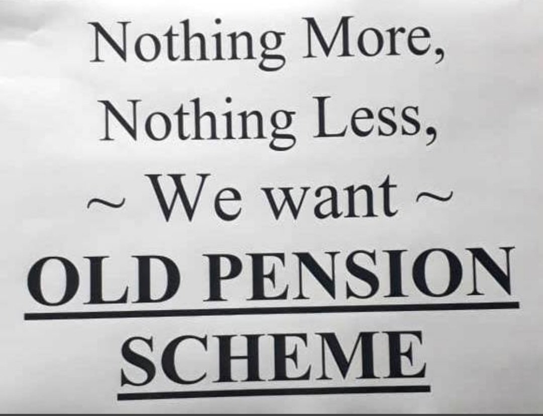 We want OPS... only OPS
#RestoreOPS_after_17years 
#RemoveNPS_after_17years 
<a href="/PMOIndia/">PMO India</a>
<a href="/CMOGuj/">CMO Gujarat</a> 
<a href="/KanuDesai180/">Kanu Desai</a> 
<a href="/jitu_vaghani/">Jitu Vaghani</a> 
<a href="/VtvGujarati/">VTV Gujarati News and Beyond</a> 
<a href="/abpasmitatv/">ABP Asmita</a> 
<a href="/DDNewsGujarati/">DD News Gujarati</a> 
<a href="/aajtak/">AajTak</a> 
<a href="/ndtv/">NDTV</a> 
<a href="/tv9gujarati/">Tv9 Gujarati</a> 
<a href="/Divya_Bhaskar/">Divya Bhaskar</a> 
<a href="/sandeshnews/">Sandesh</a> 
#wewantonlyOPS
