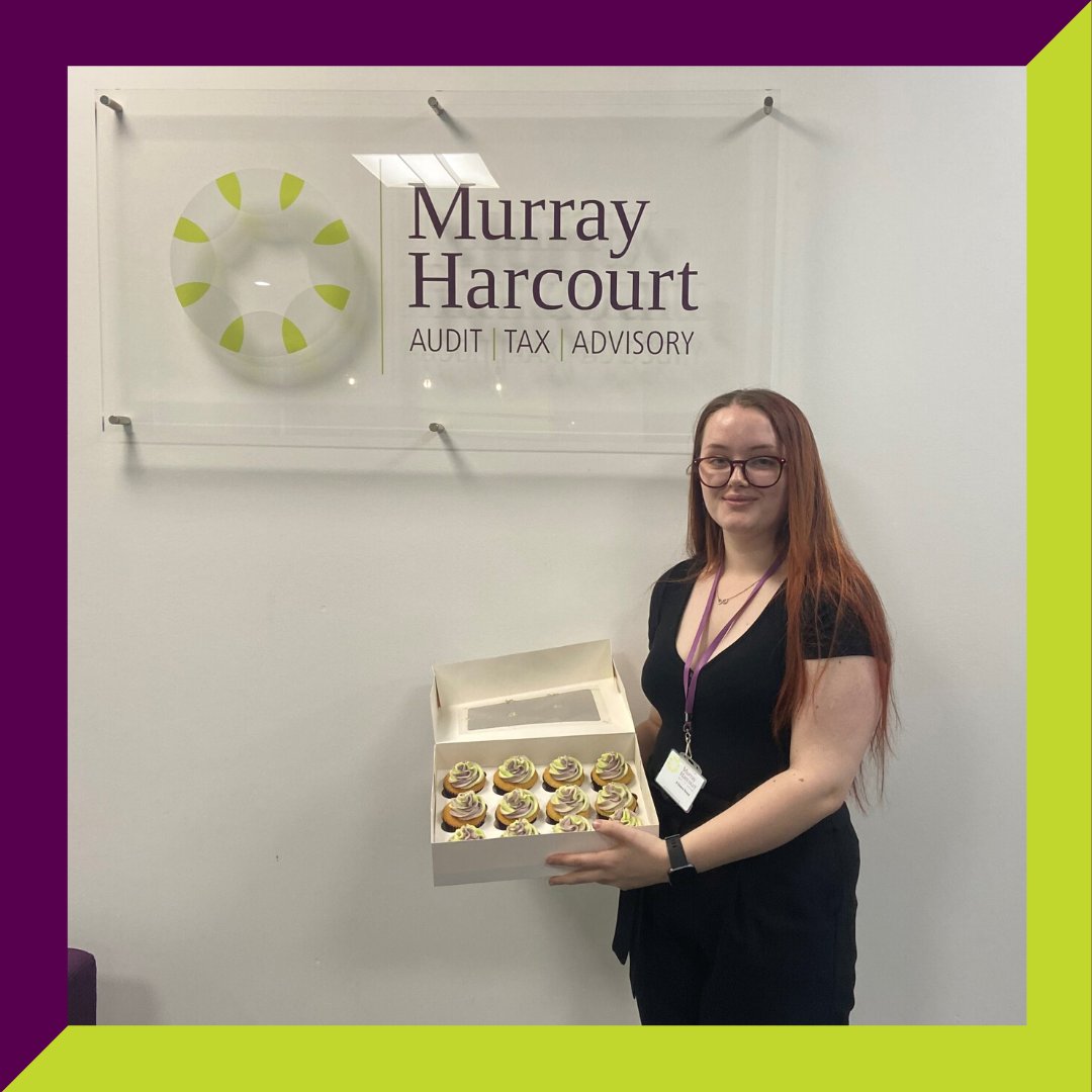 MurrayHarcourt's tweet photo. Today is World Baking Day! What better way to introduce our resident star baker. Our apprentice Holly, loves to bake in her spare time when not working in the Business Services department. To mark World Baking Day, she made some MH themed cupcakes! https://t.co/jmbWenuWqY