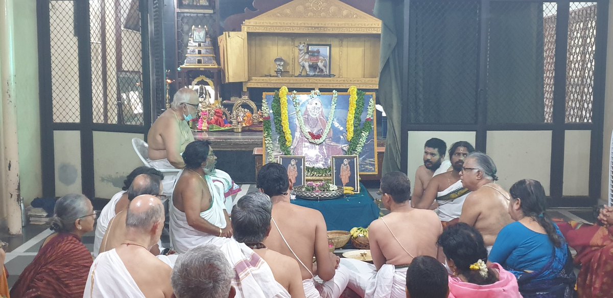 ArunBytes's tweet photo. Paada pooja
To the paadas of HH Paramacharya
Veda Bhavan, Safilguda, Bhaagyanagar
#Paramacharya
#KanchiMatam
#shankaracharyajayanti
#Anusham
#SanatanaDharma https://t.co/i6dqi4hCOW