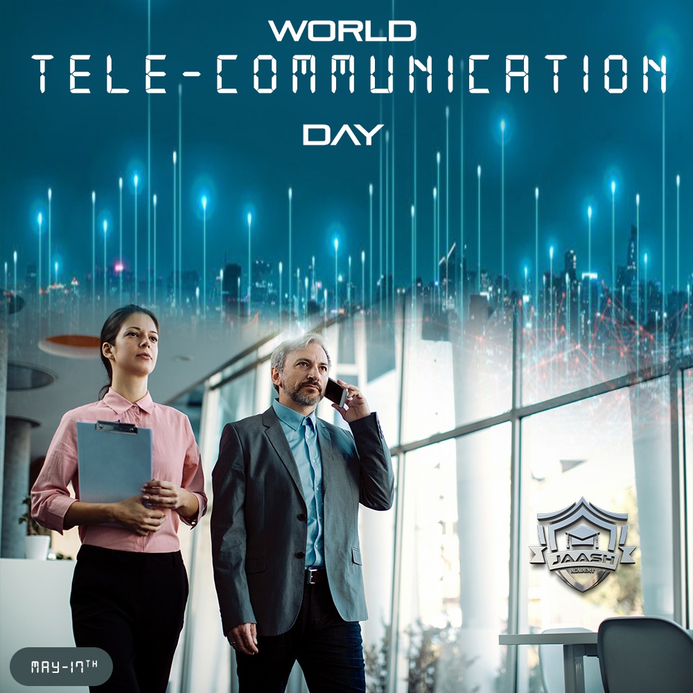 JaashAcademy's tweet photo. World Telecommunication Day
#jaashacademy #jaash #WorldTelecommunicationDay #telecommunications #telecommunicationday2022 #communication #May17 https://t.co/Q7I9sOeAGh