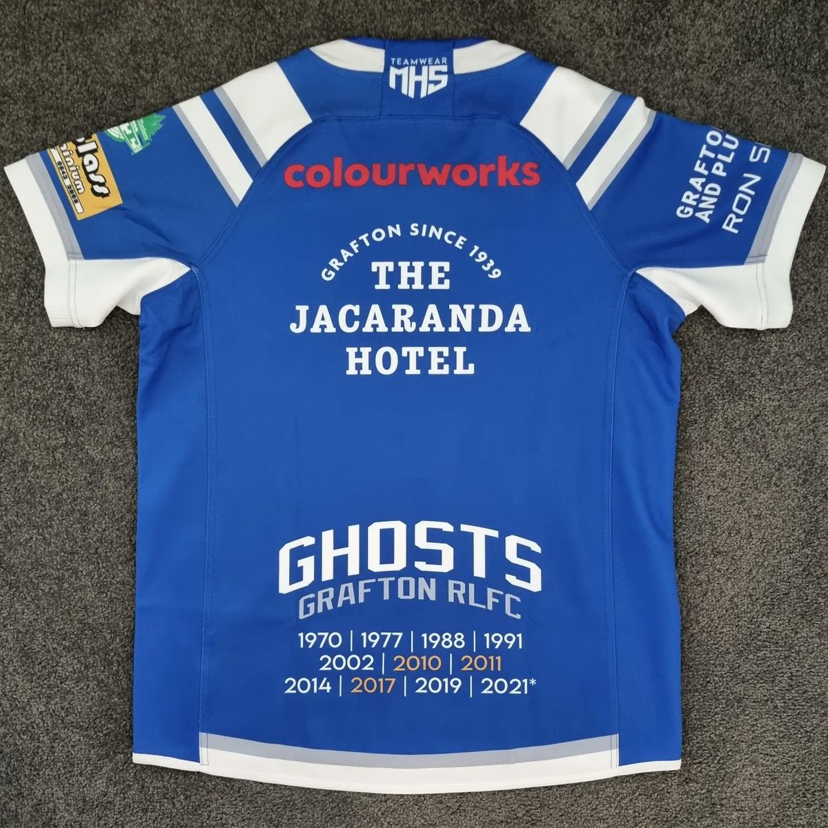 MHSTeamwear's tweet photo. Boo 👻  Grafton Ghosts

If you're a Rugby League that is looking to produce off field fan apparel, get in touch today 📩 https://t.co/0zla7LJBBR