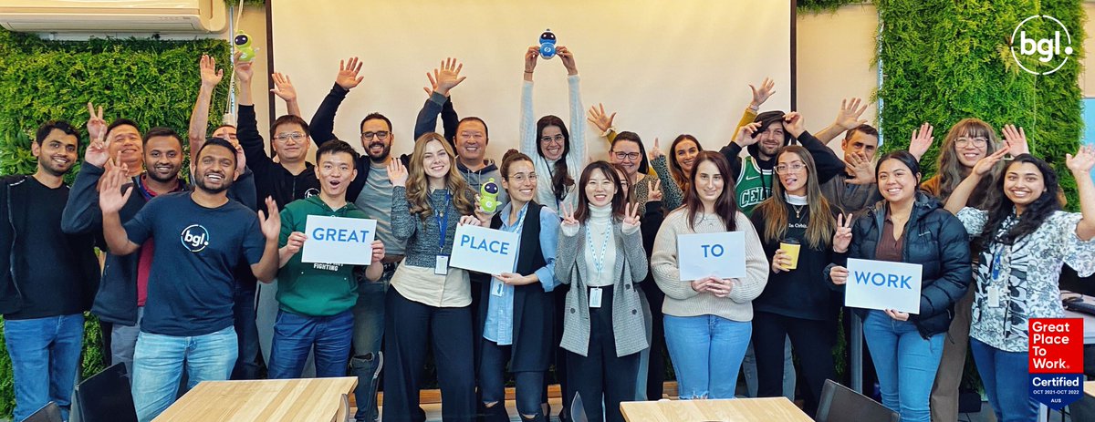 BGLcorp's tweet photo. Today on #CertificationNationDay we celebrate what makes #BGL one of the best companies to work for - our people (here are just a few of many)!👏
We are great because they are great!

Join us in congratulating our amazing team today!🎉

#TheBGLWay #CertifiedPride #GPTWcertified https://t.co/f5izyCGwXx