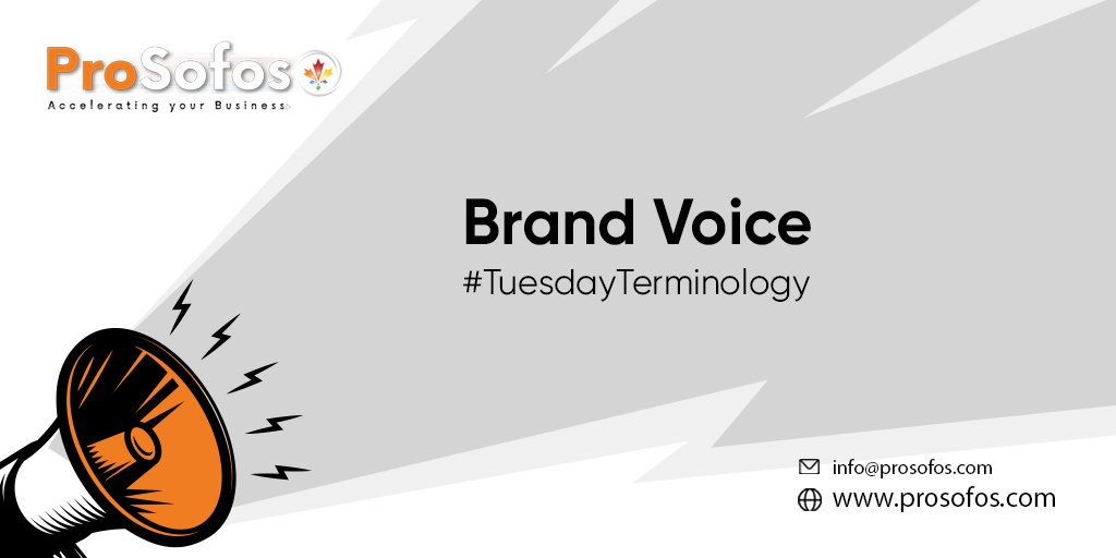 prosofos's tweet photo. You risk sounding out of date or out of touch with current events if you don't keep an eye on your brand voice on a regular basis. GIFs, for example, were not as popular in social media five years ago as they are now. #ProSofos #marketing #content #communication #brand  #branding https://t.co/57ErSZDXhO