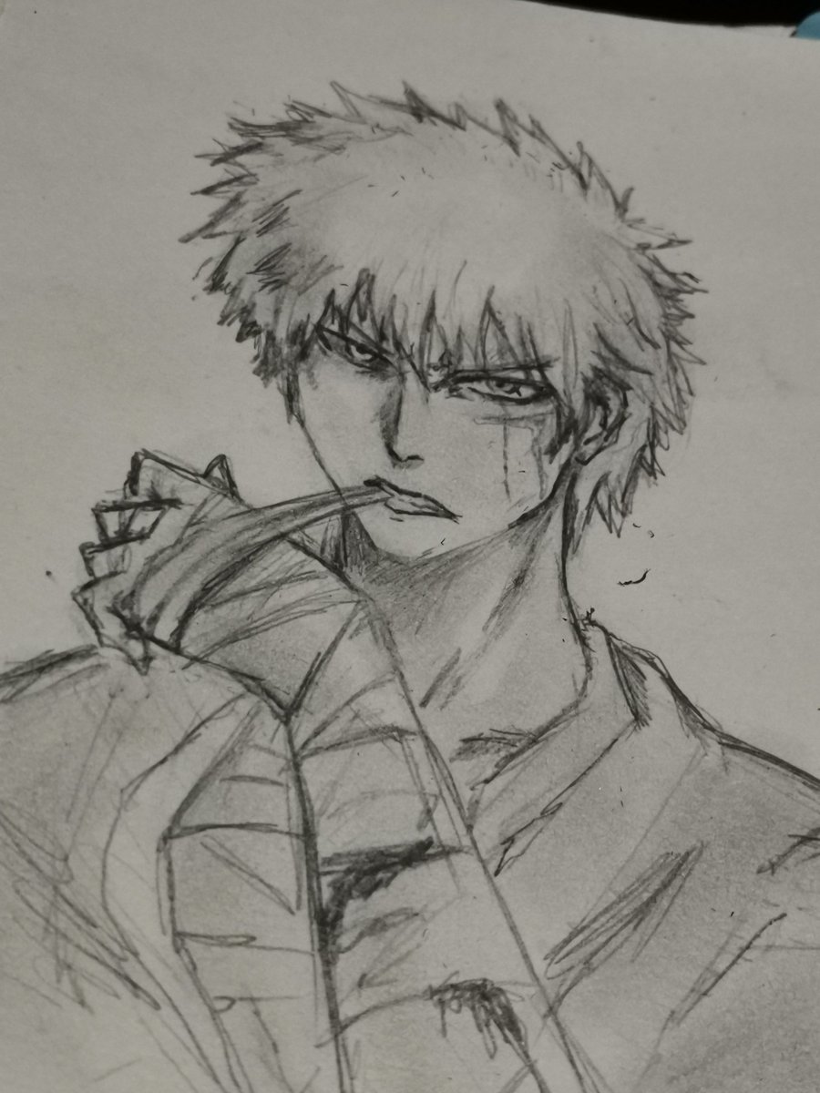 c_caloos's tweet photo. Random Sketch
#art #sketch #illustration #anime #bleach #ichigo https://t.co/oR9a2jds8I