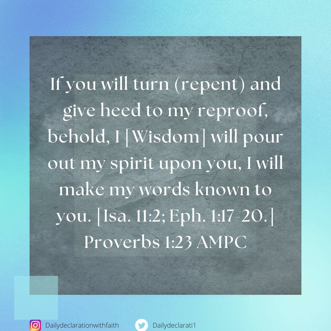 DailyDeclarati1's tweet photo. #TuesdayPromise
#FaithfulFather
#DailyDeclarationWithFaith https://t.co/wWCvDPtCGn