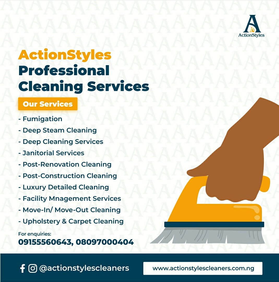 actionstyles_c's tweet photo. @actionstyles_c we are professional when it comes to #deepcleaning services and #deepsteamcleaning. 
Call us today for you 1
1- POST-CONSTRUCTION CLEANING 
2- DEEP CLEANING OF RESIDENTIAL AND COMMERCIAL PREMISES 
TEL: 0897000404, 
09155560643
https://t.co/MRqvXpKnjq https://t.co/QlZ4DDn3T6