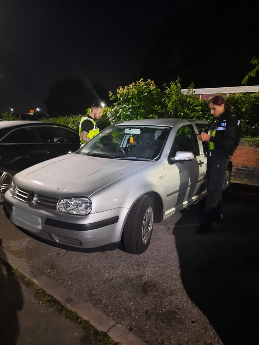 ChelmsleyWMP's tweet photo. Good Evening #ChelmlseyWood
We’ve been out all night catching criminals, quietly gathering intelligence and arresting wanted people. 
This vehicle was displaying a false reg and being used for crime so it’s with us now.
#OpNightHawk https://t.co/hy18l6vjJq