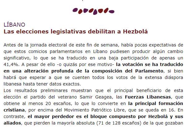 NarResearch's tweet photo. 🌐¡Otro martes más el único boletín de análisis de riesgo político en español llega a vuestros buzones! El #Desgranando de esta quincena viene cargado: xenofobia electoral y controversia con la OTAN en 🇹🇷, misiles de 🇨🇳 en 🇸🇦, diálogo y protestas en 🇮🇷 y elecciones en el 🇱🇧. https://t.co/FvIeom5atF