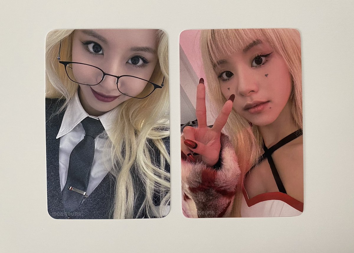 carteuns's tweet photo. chaeng vce pcs are so pretty! ๐ญ thank you so much @cubsminari :D
#mint_feedbacks https://t.co/stkyQ0JzHK