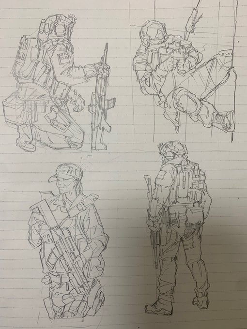 模写した 