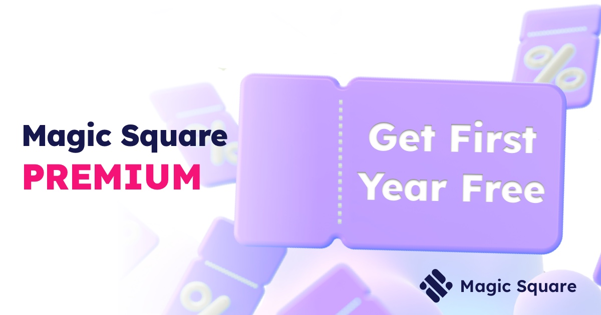 MagicSquareio's tweet photo. If you want to be a part of our exclusive Beta, take a seat now, before phase 1 signup closes! 
Magic Square is offering free one-year premium membership to all Beta participants

📝 https://t.co/C7zjx9ybo9  #exclusive #membership #crypto #signup https://t.co/R0YKSvxCQ6