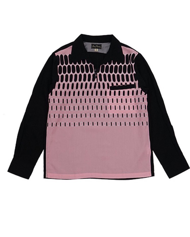 2tone Pullover Shirt“IRREGULAR DOT” 】 1950sヴィンテージを基に作成