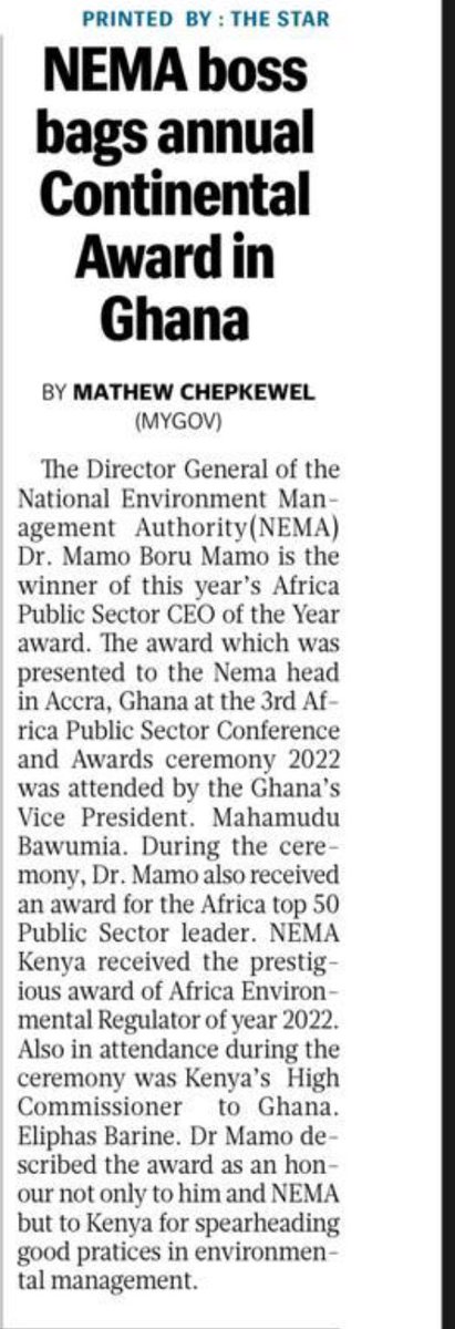 NEMA Kenya tweet media