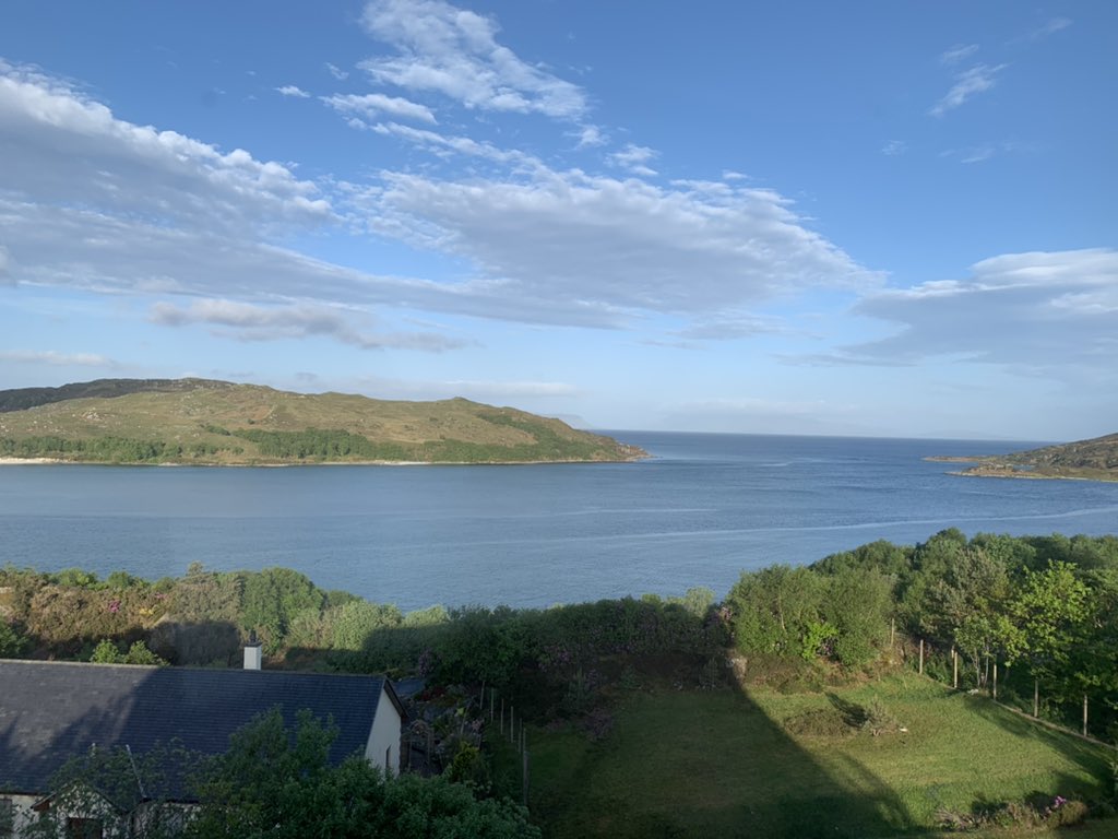 This mornings views no too shabby