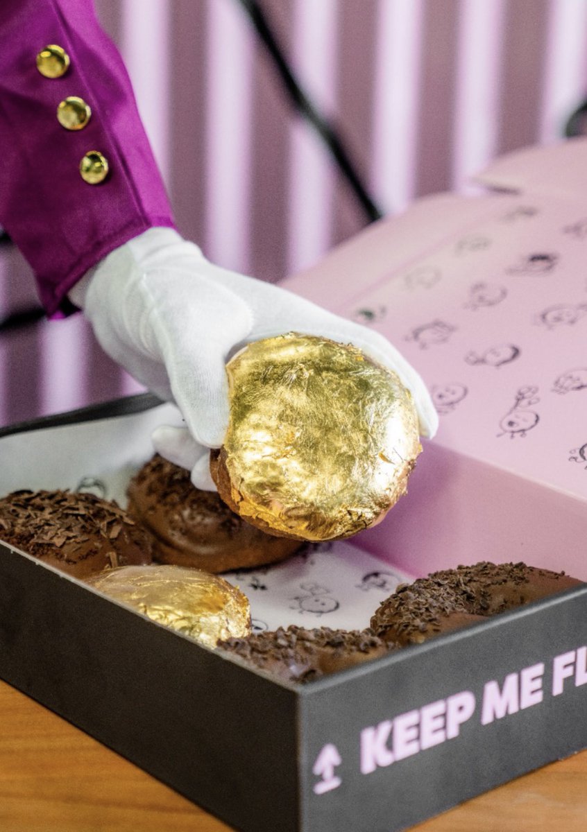 Would you like to be one of our lucky Golden Donut winners? 

A whole year of FREE DONUTS  If you purchase a Cheeky Choc-O box of 6 and find the golden donut!

2 more Golden Donuts to go in May!

*Terms and conditions applied.