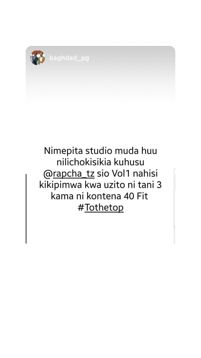 rapcha_tz's tweet photo. M A Y  20 

#ToTheTopVol1 https://t.co/pzmDPOgVkK