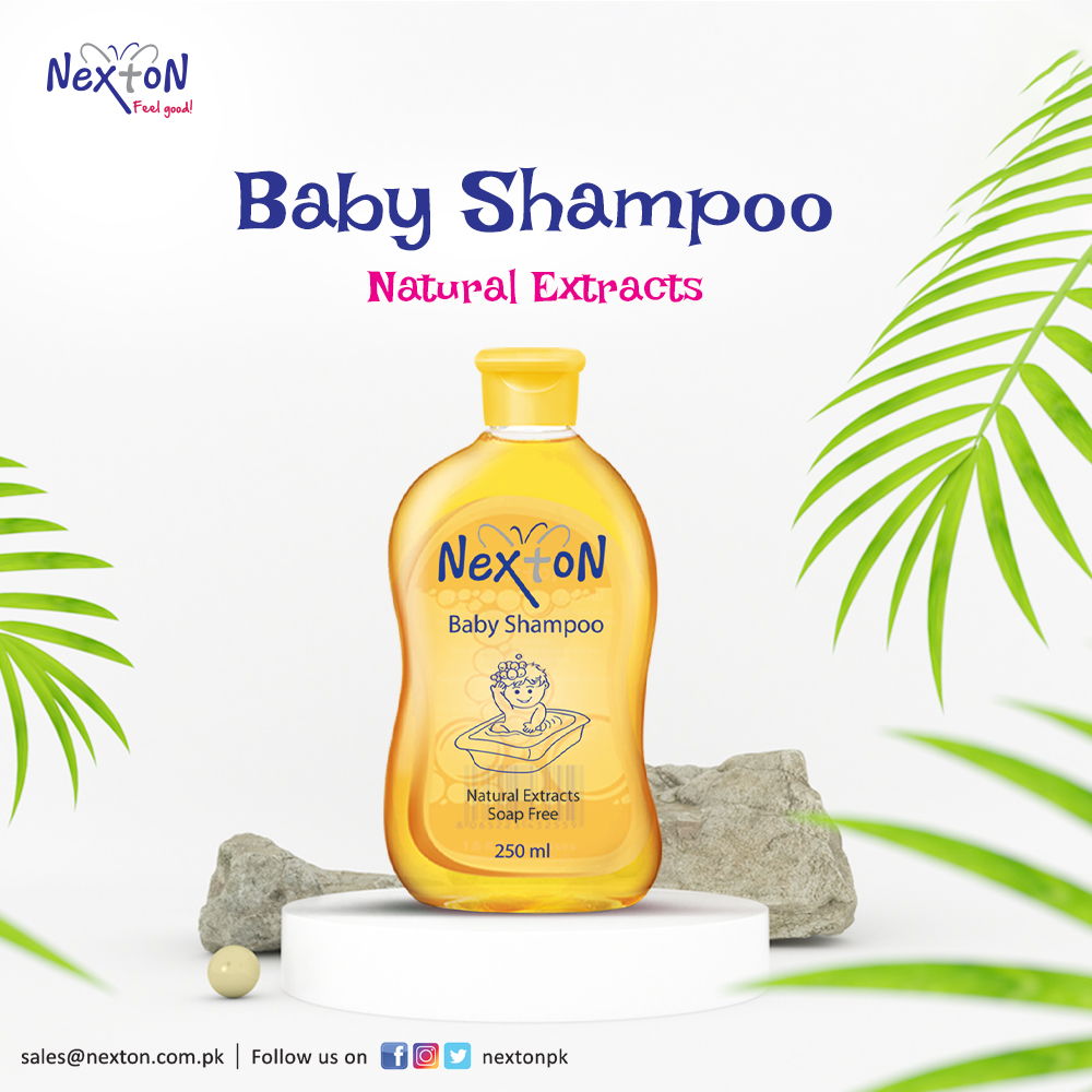 nextonpk's tweet photo. Nexton Baby Shampoo is a super-gentle foaming shampoo and is specifically formulated to clean baby’s hair without drying. 
𝗡𝗼𝘄 𝘆𝗼𝘂 𝗰𝗮𝗻 𝗯𝘂𝘆 𝗢𝗻𝗹𝗶𝗻𝗲
https://t.co/5qISyEzgEM
#Nexton_Baby_Shampoo #Soft_Skin #Beauty #cosmetic #Baby https://t.co/yZU8gxEVyn
