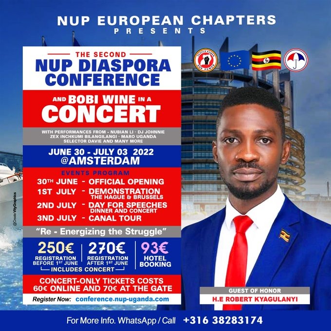 uk_nup's tweet photo. NUP - People Power Diaspora Events. Kindly register for these Diaspora Events, taking place from Jun to Aug 2022. 
https://t.co/Op82K2LbJ5
https://t.co/3MiN5A15fQ 
@NUP_Ug @nup_diaspora
@dk_nup @it_nup @Nup_Mich @NUP_MiddleEast @NUP_California @nup_fr @nup_de @nup_nl @Nup_sweden https://t.co/vtnckjonX4