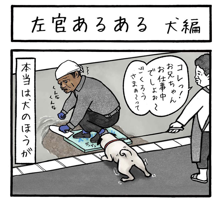 「猫より恐ろしい」 左官職人が警戒する『通行者』にクスッ! https://t.co/po2n6mCUVV @grapeejpより 