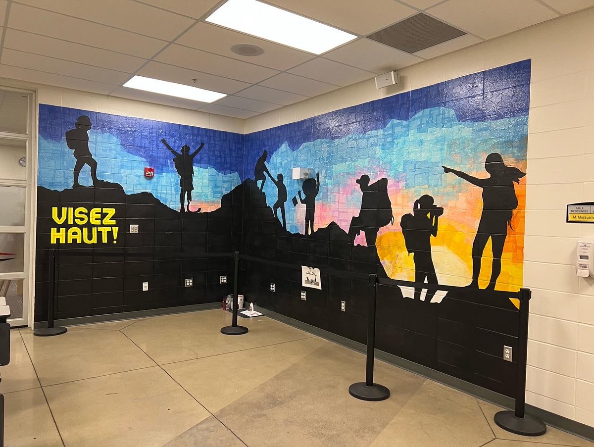 indexdeco's tweet photo. La murale @Ecole_AT est complétée. Merci au programme #passepArt et au CAVA pour avoir permis ce projet artistique avec les élèves! #stalbertAB #mural #CSCNinfo #yegartist https://t.co/p1zguIuftv