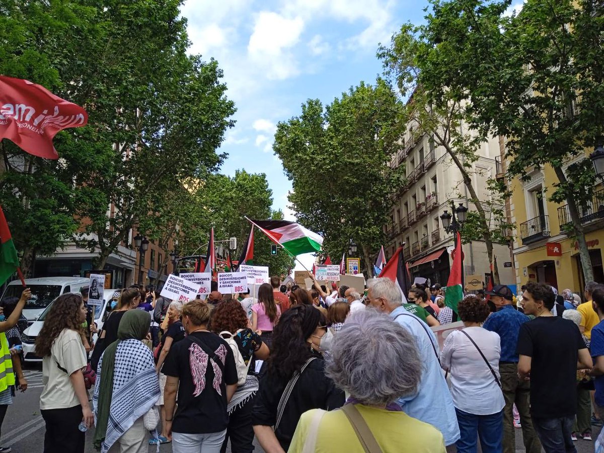 samidounspain's tweet photo. Madrid. Semana de la lucha 2022. ✊🏿🇵🇸

#PalestinaLibre
#DelRioAlMar
#Nakba74 https://t.co/Dca324kPin