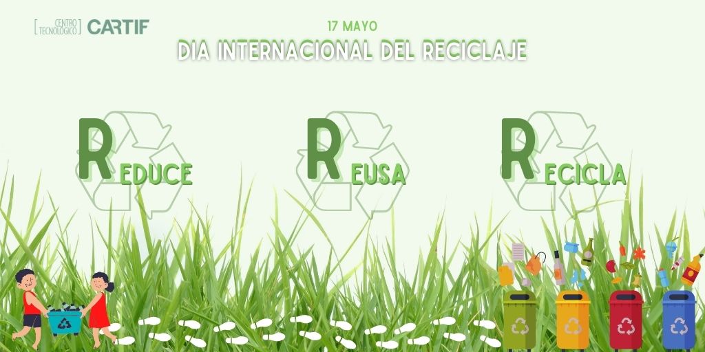 ♻ Hoy celebramos el #DíaInternacionaldelReciclaje ♻

🎋 Desde <a href="/CARTIFCT/">CARTIF</a> somos conscientes de la importancia de concienciar a la sociedad sobre la importancia de garantizar una protección del planeta y de sus #recursosnaturales.