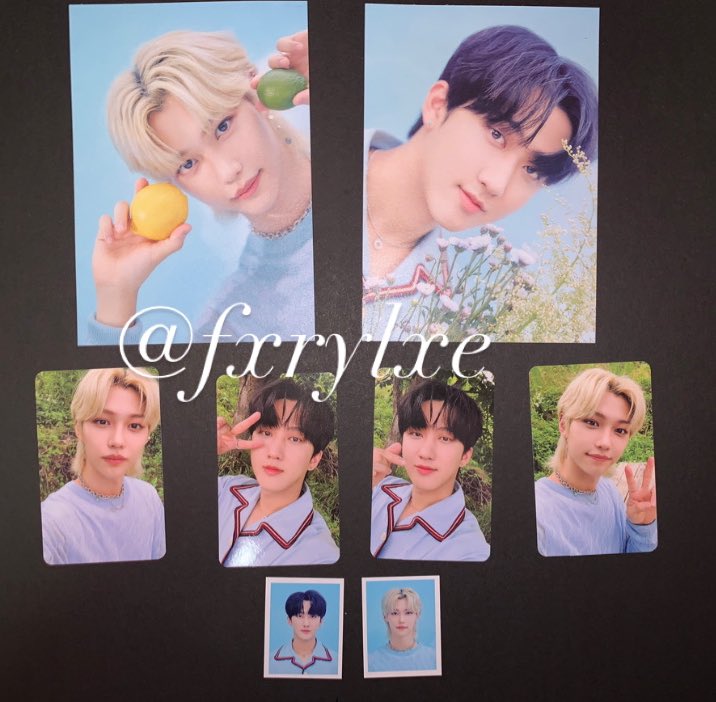 fxrylxe's tweet photo. help rt🌟] WTS MY !

Stray Kids 2nd gen STAY fankit vlive membership 
( 1 postcard + 2 photocard + id photo )

📍Changlix RM50 wm / RM55 em
📍Jeongin (i.n) RM30 wm / RM 35 em
📍Bang Chan RM30 wm / RM35 em

~ all price incl postage !

#pasarskz #pasarstraykids https://t.co/9b8doZdECN