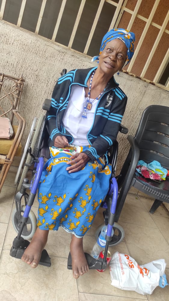 UchePOkoye's tweet photo. Omeje Agatha Obianuju Okekearu is from Anambra state, but married to Ehalumona Nsukka Enugu state.

She stays at Mary Mother of Christ Compassionate Home at Immaculate Heart sister's convent.

Kindly assist her🙏

Acc No: 0084418510.
Diamond. OMEJE EMMANUEL CHUKWUEBUKA. https://t.co/X4RqlVVH3e