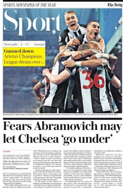I don’t think I could even dream of a page of news as SEXY as this page!

#COYS #THFC