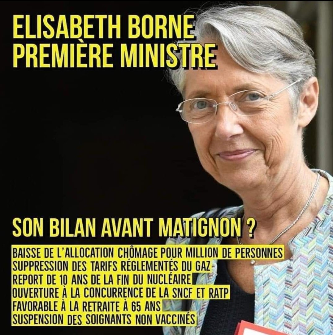 Macron : 'Je nommerai un #1erMinistre attaché à la question sociale, la question écologique' Borne :