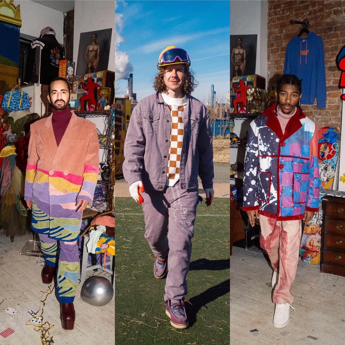 VitrinesProject's tweet photo. Before revealing the final NFTs series @vitrinesproject in collaboration with 3D artists based on one single selected look by brand, here’s a sneak peek of the full FW22 pre-selected looks during the curation phase.

@KidSuper https://t.co/thfHkdSDTv