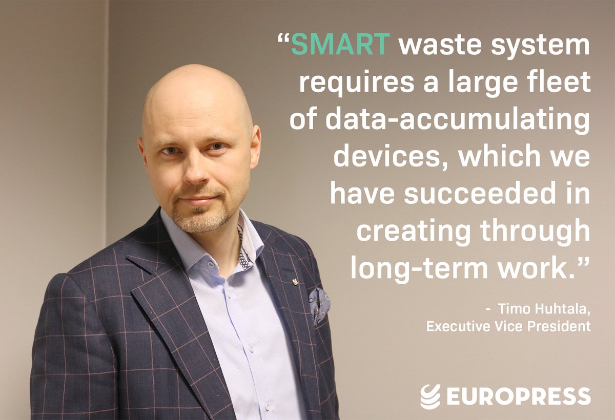 Timo Huhtala has been at the forefront of the waste management industry by introducing smart features to devices. The development of smart functions has been closely linked to other product development, ensuring that our devices work optimally as a whole
👉europressgroup.com/smart-waste-ma…