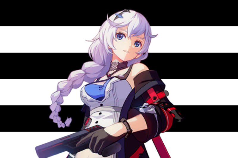 DailyHeteros's tweet photo. The first heterosexual of the day is Kallen Kaslana from Honkai Impact 3! https://t.co/5QNz8sfeZH