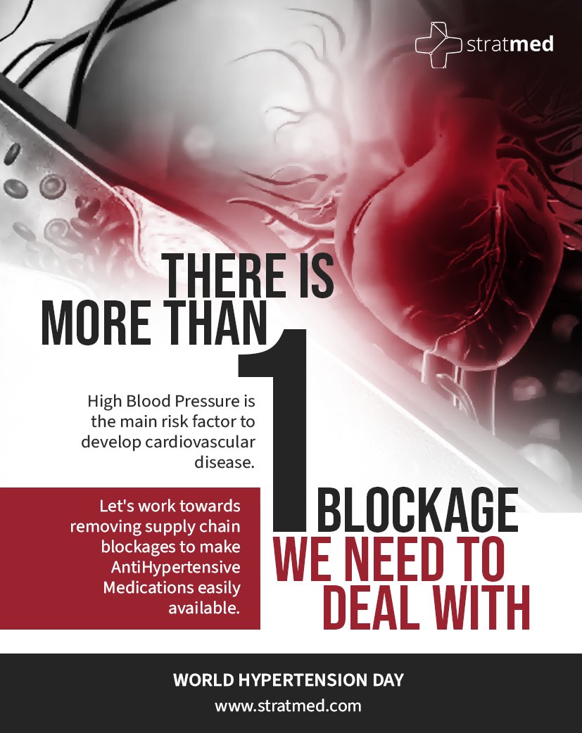 stratmed_'s tweet photo. We work with our hospital and supply chain partners to ensure there are no bottlenecks in enabling pharmacological treatment of hypertension.
info@stratmed.com
(+91) 7428295353
https://t.co/n9swxs9Ci1
#stratmed #integer #worldhypertensionday #hypertension #healthcare #heart https://t.co/K1Fu4uIWZA