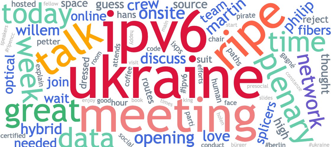 Twest_io's tweet photo. After a long period and because #ripemeeting is back in a hybrid mode (in-person and virtual), #RIPE84 event by @ripemeeting @DECIX @AVM_INTL @bcix will be monitored by #Twest_io.
#Twitter stats will be here : https://t.co/0q2RTLsbu2 https://t.co/PMHngfpxkN