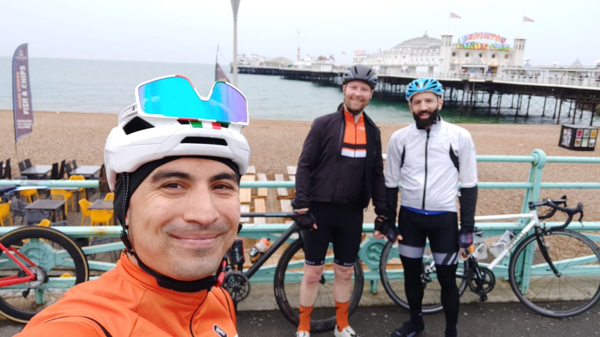 The weather may have been miserable but the smiles prove you can have fun in the rain too! Well everyone for getting out on the bikes this weekend!