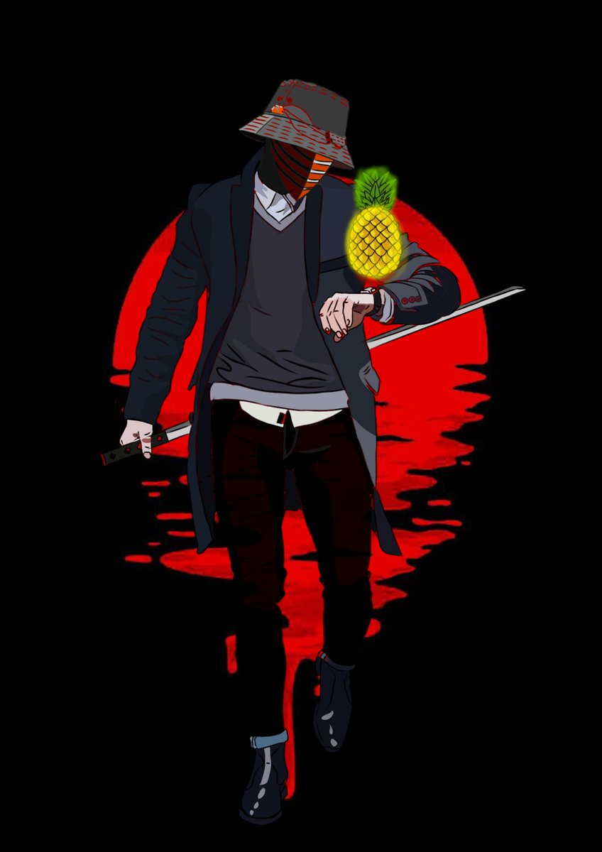 yatonft25's tweet photo. Yowww i've made another fan art for @rebelsbynight 🥷⚡I can't choose between the two background so i'll post the two of em HAHAHAHA hope you love this.
PINEAPPLE GANG REPRESENTS ONCE AGAIN!!🍍🍍
@nassyweazy @talionique @Aesukee @_sas42 @sobiebee @babi_nft https://t.co/W4Kzkgrjn9