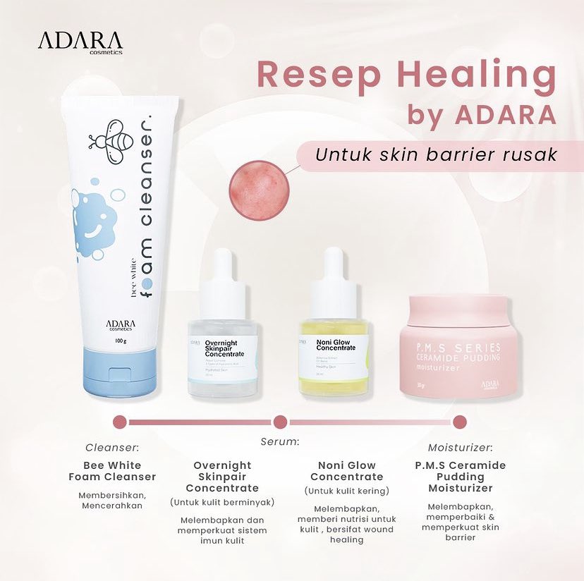 Adara_ID's tweet photo. RESEP HEALING by ADARA
Langsung simak di post ini yaa.
#BeeWhiteBeSafe #StepUpnGlow #ProtectMySkin https://t.co/ic15iTmnOu