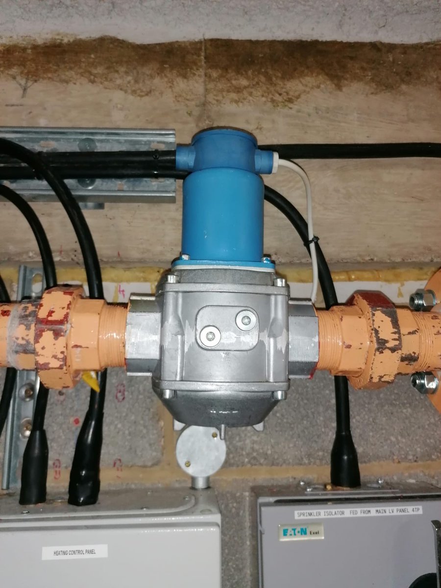 BEmaintenance's tweet photo. First line of gas safety in the plantroom is the gas solenoid. In case of emergency this must shut off the gas supply to prevent fires and explosion. Its regular check is part of the PPM and it is checked and tested during GSCs. - https://t.co/WNfzW8pXvT https://t.co/SFtgI4oZTg