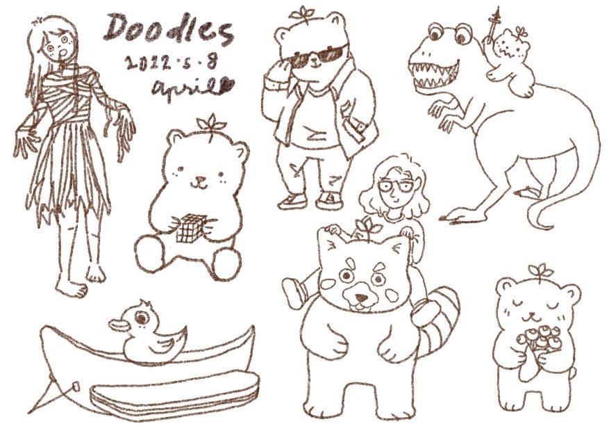 LeafbearStudio's tweet photo. Doodles drew on #Twitch stream . Redeem yours through Twitch channel points!
#digitalart #clipstudiopaint #leafbearstudio #leafbear https://t.co/YrdOG7dwTW